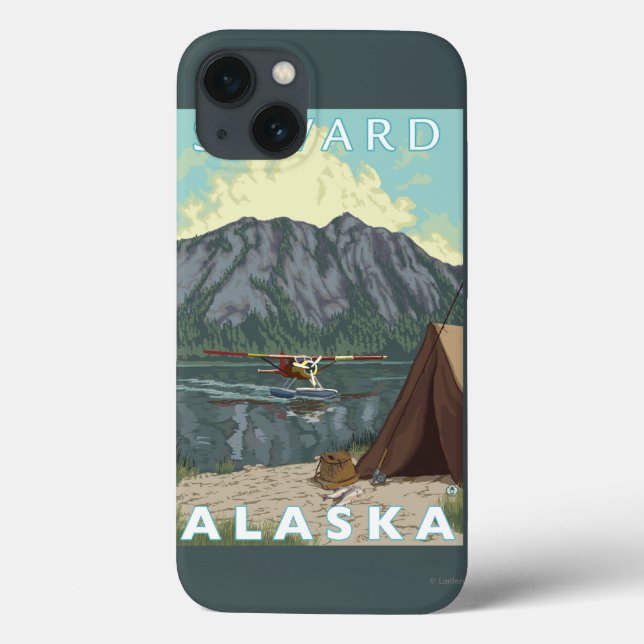 Bush Flugzeug & Fischerei - Seward, Alaska Case-Mate iPhone Hülle (Rückseite)