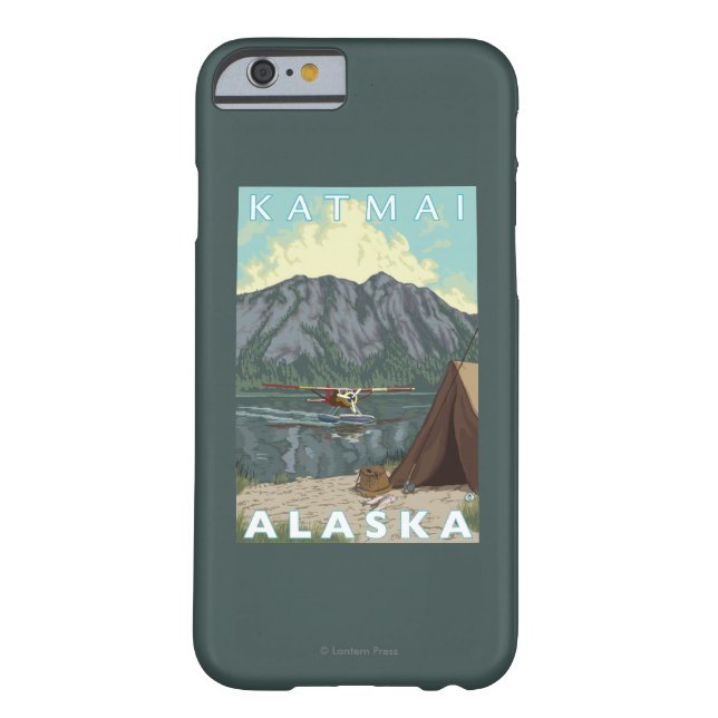 Bush-Flugzeug u. Fischen - Katmai, Alaska Case-Mate iPhone Hülle (Rückseite)