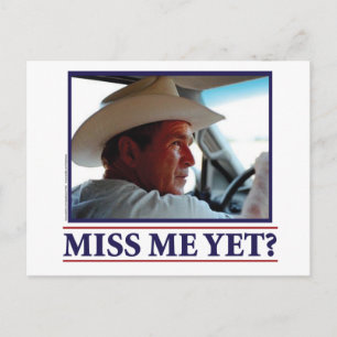 BUSH-HAT.-weiß-eps Postkarte