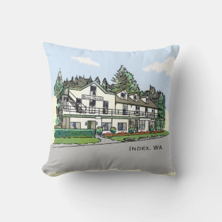Bush House Inn Kissenbezug 16" x 16" Kissen