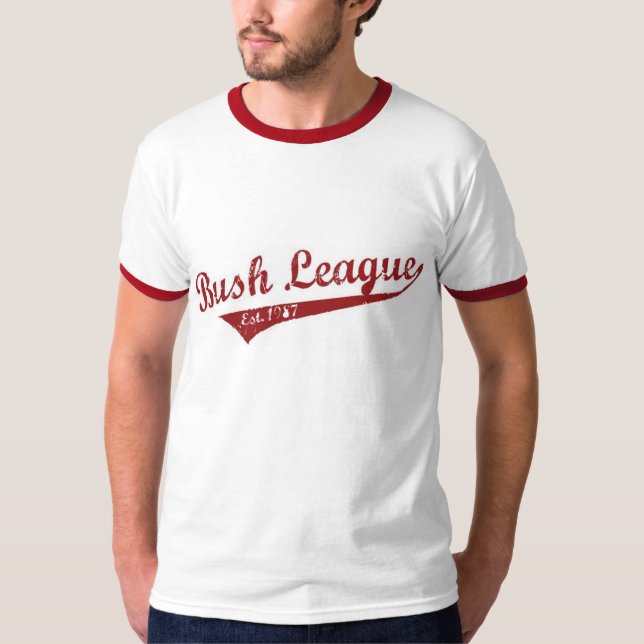 Bush-Liga Est. 1987 T-Shirt (Vorderseite)