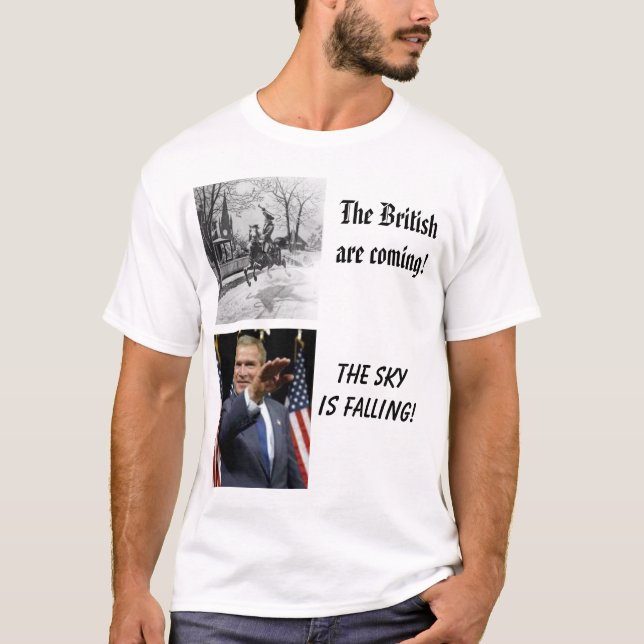 Bush, Paul Revere, das Britishare Kommen! ,… T-Shirt (Vorderseite)