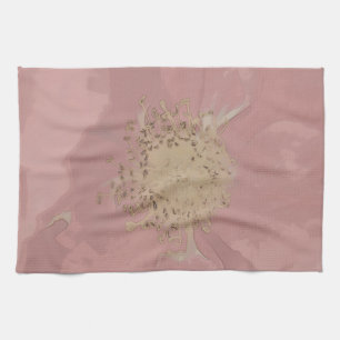 Bush Rose DullPastel Küchentuch