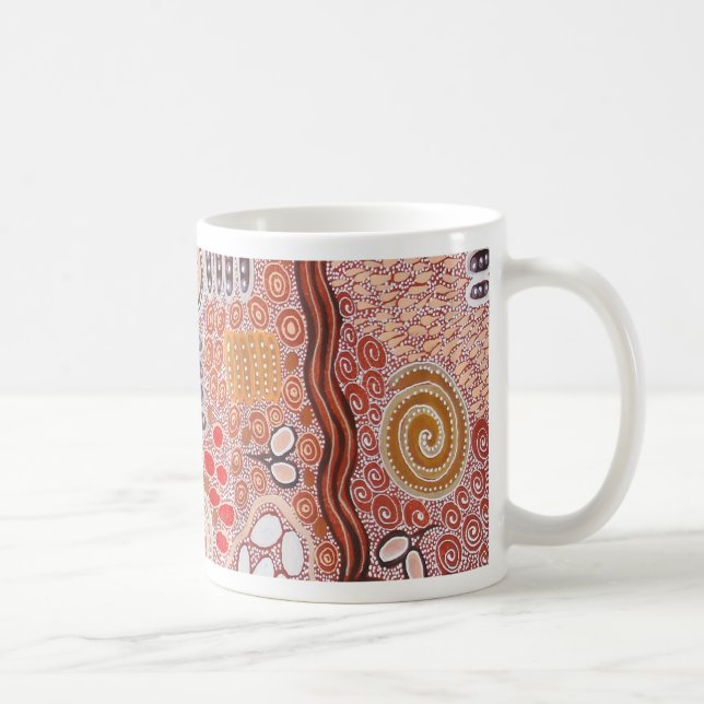 Bush Tucker Kaffeetasse (Rechts)