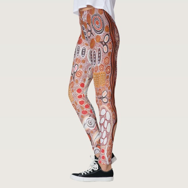 Bush Tucker Leggings autochtones (Gauche)