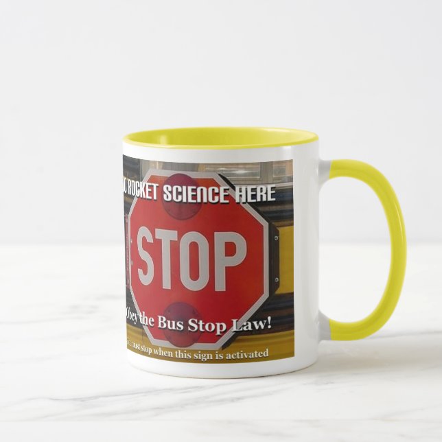 Bushaltestelle-GesetzesTasse Tasse (Rechts)