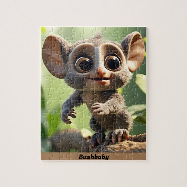 Bushbaby Jigsaw-Puzzle (Vertikal)