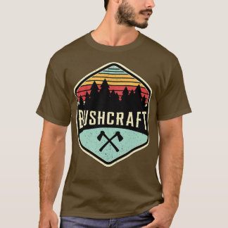 Bushcraft Adventure Retro Survival Outdoor T-Shirt