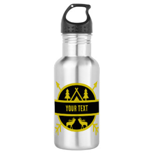 Bushcraft Outdoor Survivalist Edelstahlflasche