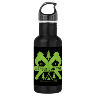 Bushcraft Outdoor Survivalist Edelstahlflasche