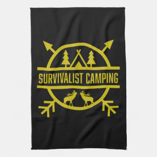 Bushcraft Outdoor Survivalist Geschirrtuch