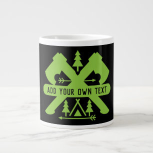 Bushcraft Outdoor Survivalist Jumbo-Tasse