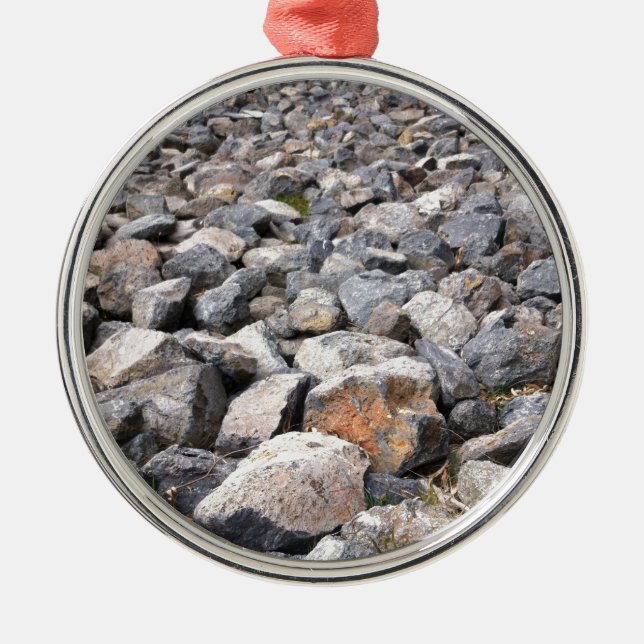 Busheinstellung des Mannes machte Silbernes Ornament (Vorne)