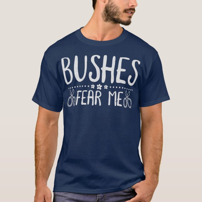 Bushes fürchten mich vor sonnigen Landschaften für T-Shirt (Vorderseite)