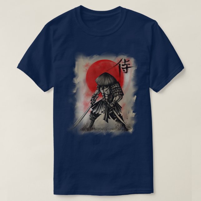 Bushido Code Samurai Japan T-Shirt (Design vorne)