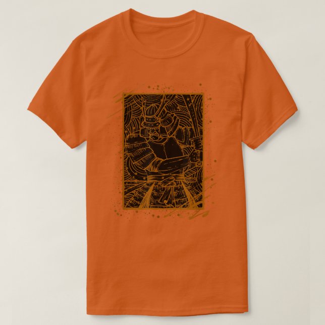 Bushido Code Samurai Japon T-shirt (Design devant)