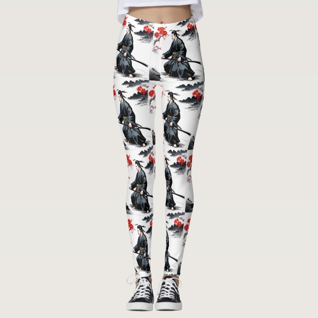 Bushido Code Samurai Masterpiece Leggings (Vorderseite)