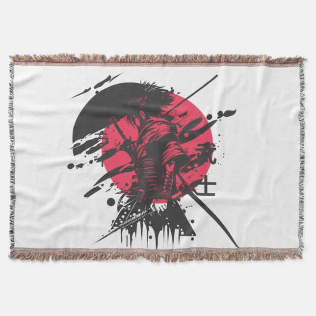Bushido-Geist: Samurai-Krieger-Ästhetik  Decke (Vorderseite)