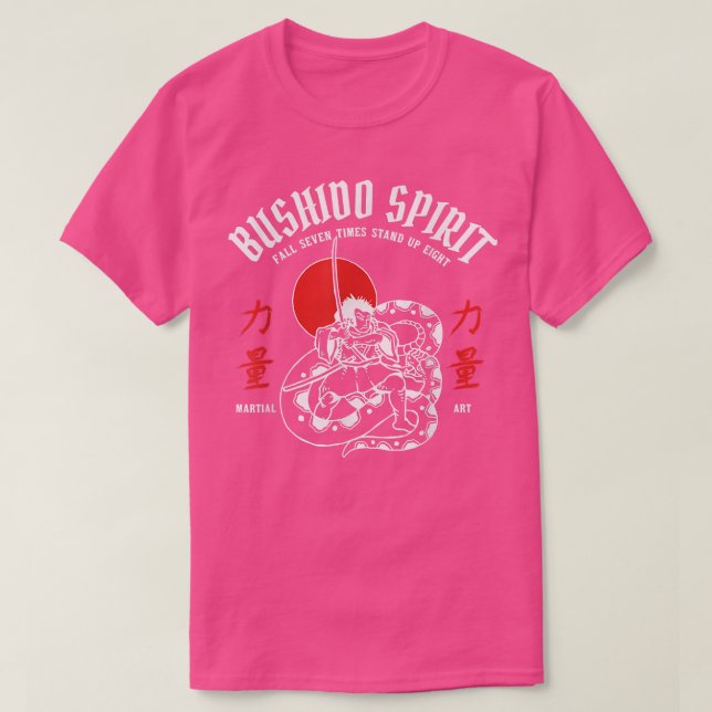 Bushido-Geist  T-Shirt (Design vorne)