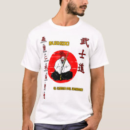 Bushido Playera básica para hombre T-Shirt