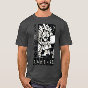 Bushido Samurai Japanischer Krieger Art T - Shirt