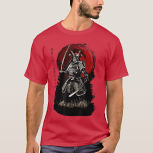 Bushido Samurai Japanischer Krieger T-Shirt