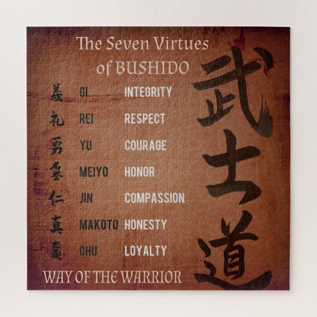 BUSHIDO VIRTUES (Vertikal)