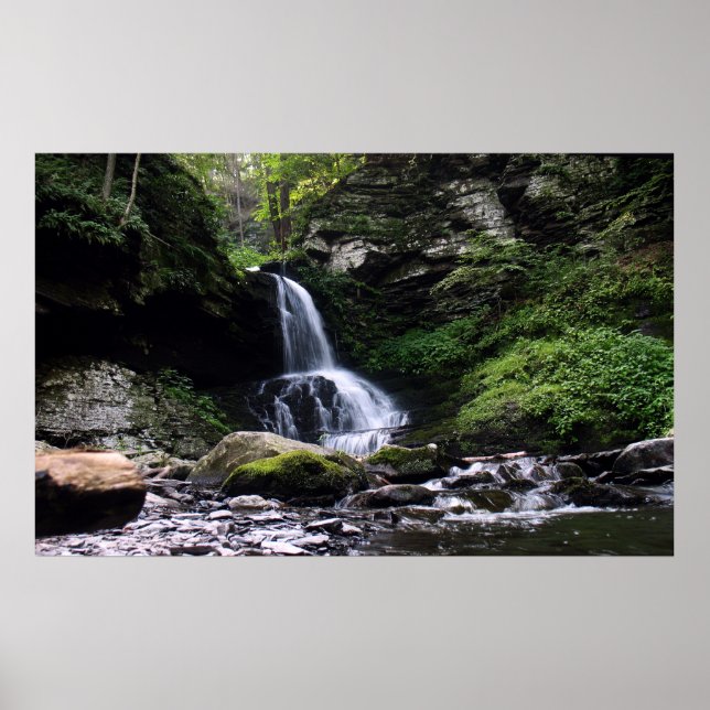 Bushkill Falls Poster (Vorne)
