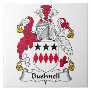 Bushnell Familienwappen Fliese
