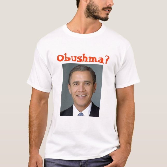 BushObama, Obushma? T-Shirt (Vorderseite)