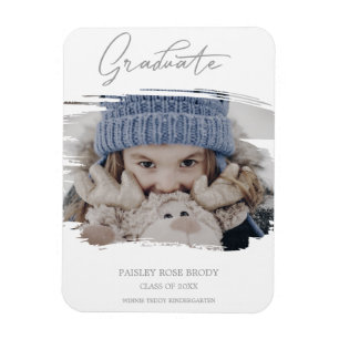 Bushstroke Niedlich Calligraphy Abschluss Pre K Fo Magnet