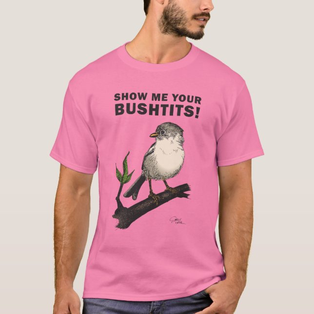 Bushtit T-Shirt (Vorderseite)