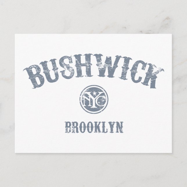 Bushwick Postkarte (Vorderseite)