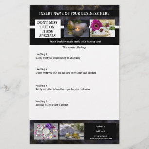 Business 6 Foto Services Pamphlet Flyer