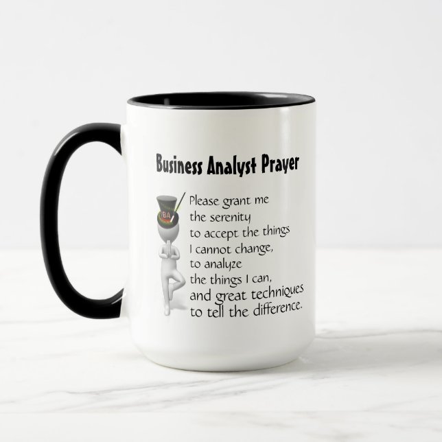 Business Analyst für Tasse (Links)