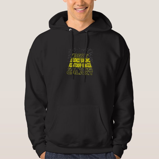 Business Banking Relationship Manager Coole Galaxi Hoodie (Vorderseite)