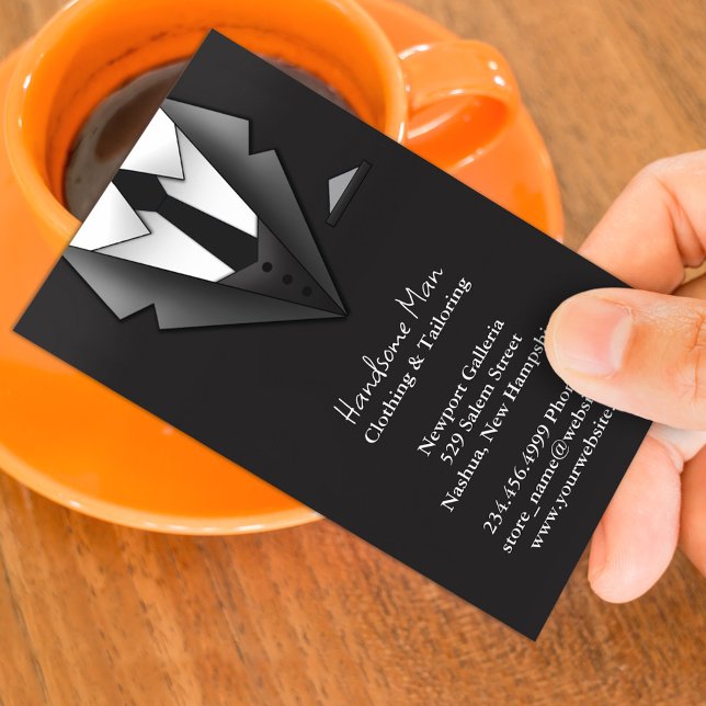 Business Card Anzug Visitenkarte (Von Creator hochgeladen)