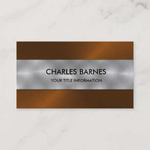Business Card aus rostfreiem Stahl Visitenkarte