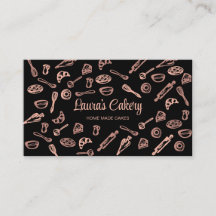 Business Card Backen und Kochen