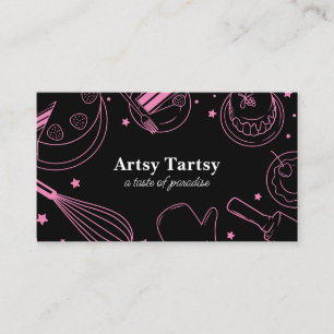 Business Card Bäckerei/Kondition Visitenkarte