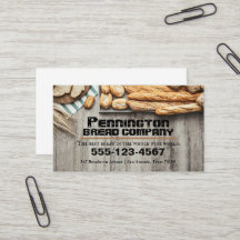 Business Card des Broterzeugers
