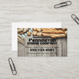 Business Card des Broterzeugers Visitenkarte