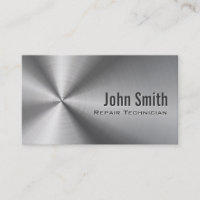 Business Card des Edelstahlreparaturtechnikers