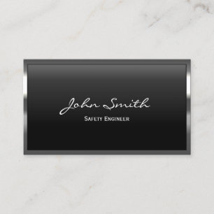 Business Card des Ingenieurs für Metallgrenzsiche Visitenkarte
