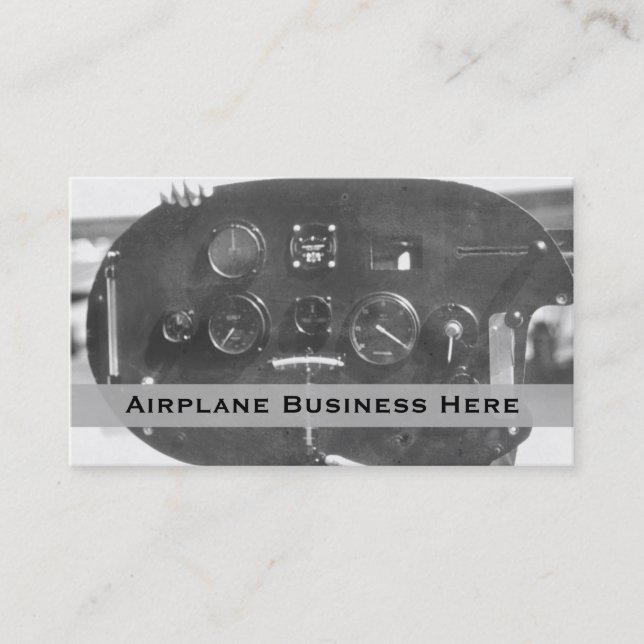 Business Card des Kontrolle-Panels Visitenkarte (Vorderseite)