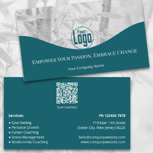 Business Card des Unternehmens "aquamarin Life Coa Treuekarte