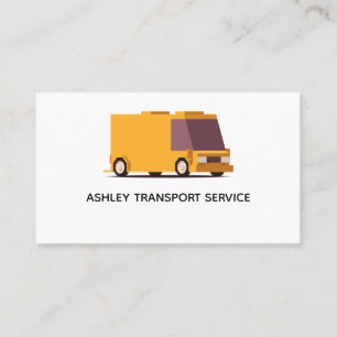 Business Card Design für den Transport Visitenkarte