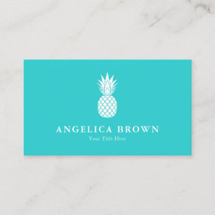 Business Card für Ananas Visitenkarte