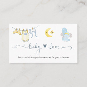 Business Card für Baby-Boutique Visitenkarte