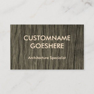 Business Card für Basic Architecture Specialist Visitenkarte